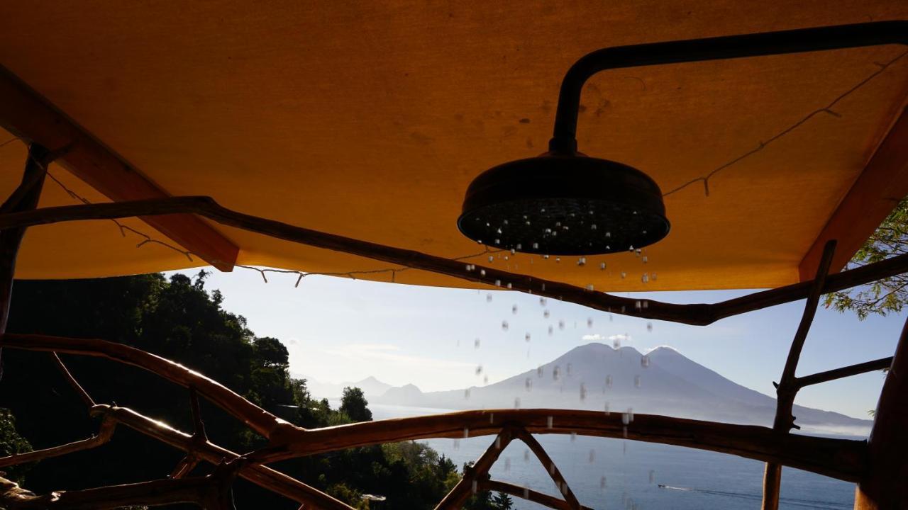 El Picnic Atitlan Hotel Tzununa Bagian luar foto