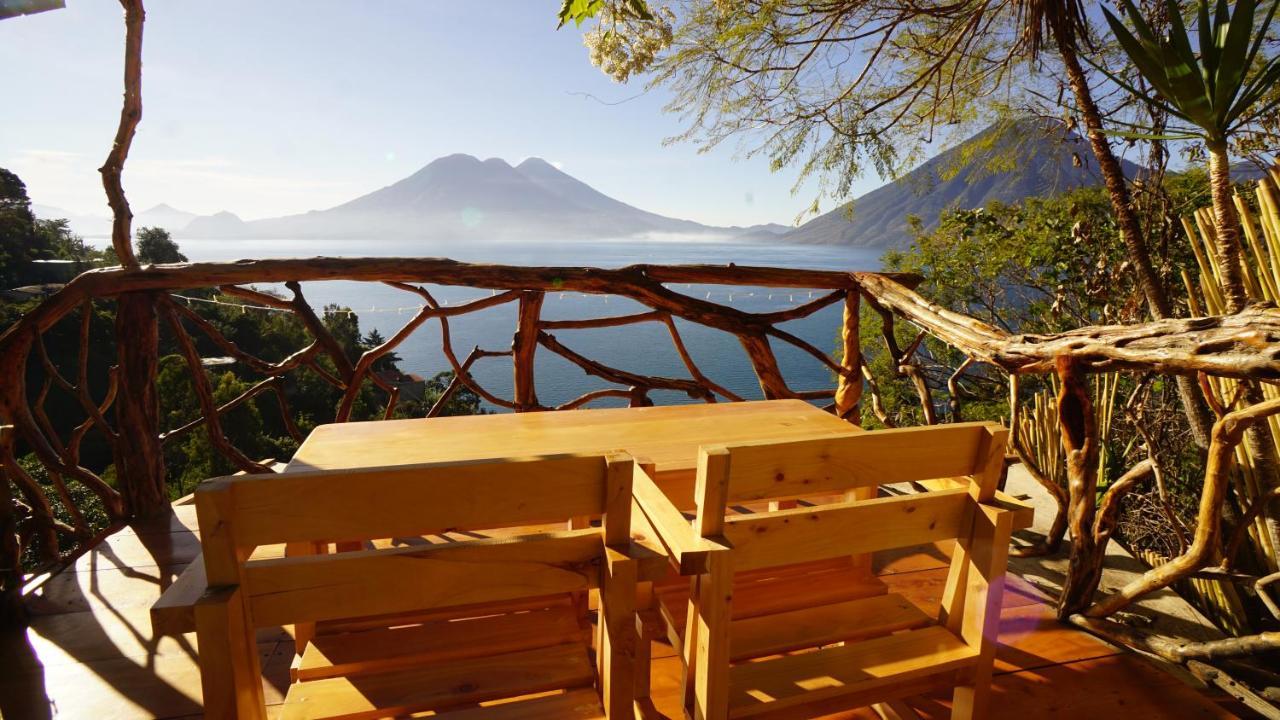 El Picnic Atitlan Hotel Tzununa Bagian luar foto