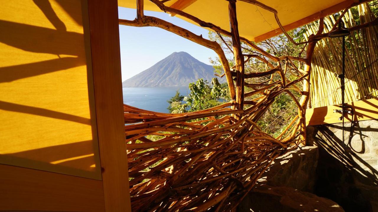 El Picnic Atitlan Hotel Tzununa Bagian luar foto