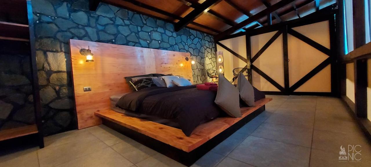 El Picnic Atitlan Hotel Tzununa Bagian luar foto