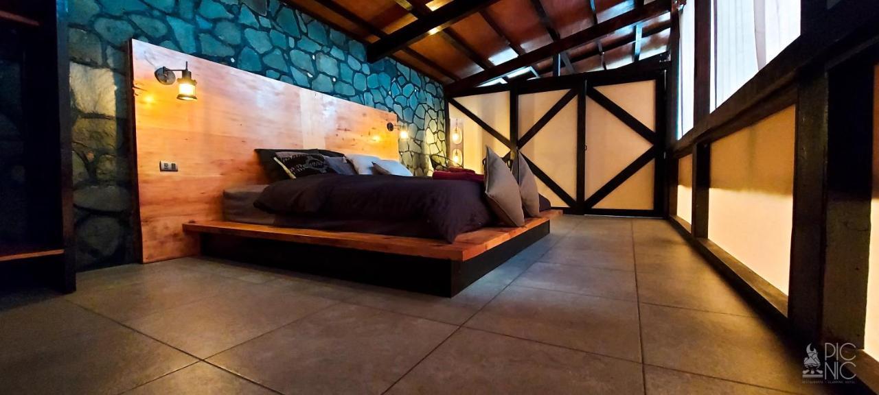 El Picnic Atitlan Hotel Tzununa Bagian luar foto