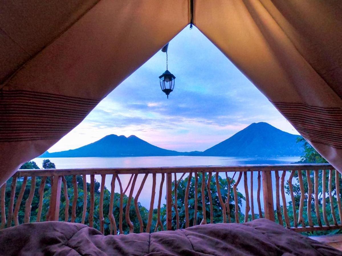 El Picnic Atitlan Hotel Tzununa Bagian luar foto