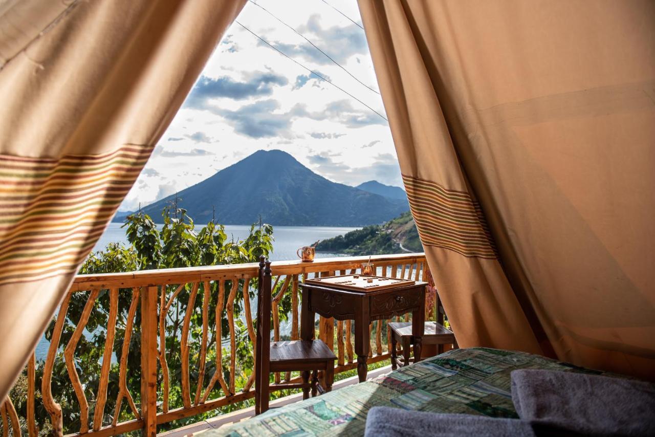 El Picnic Atitlan Hotel Tzununa Bagian luar foto
