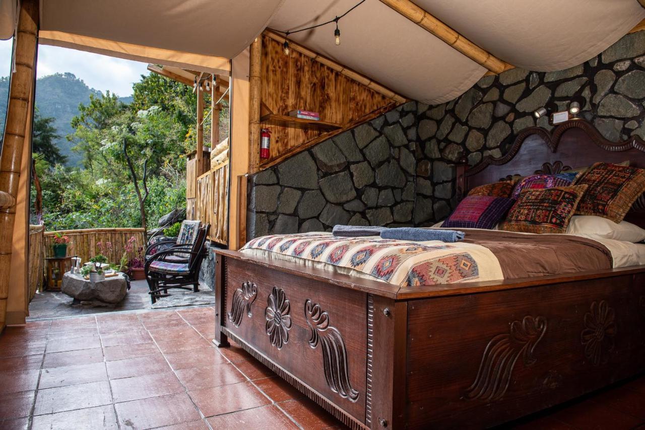 El Picnic Atitlan Hotel Tzununa Bagian luar foto