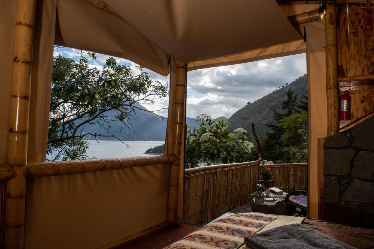 El Picnic Atitlan Hotel Tzununa Bagian luar foto