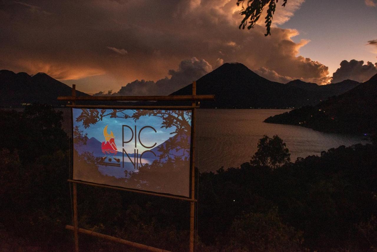 El Picnic Atitlan Hotel Tzununa Bagian luar foto